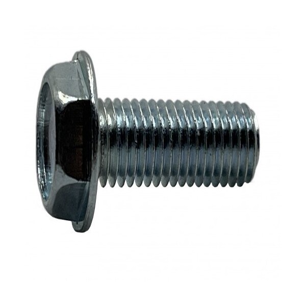 Suburban Bolt And Supply 1/4"-20 x 1/2 in Slotted Hex Machine Screw, Zinc Plated Steel A0300160032HWZ - main